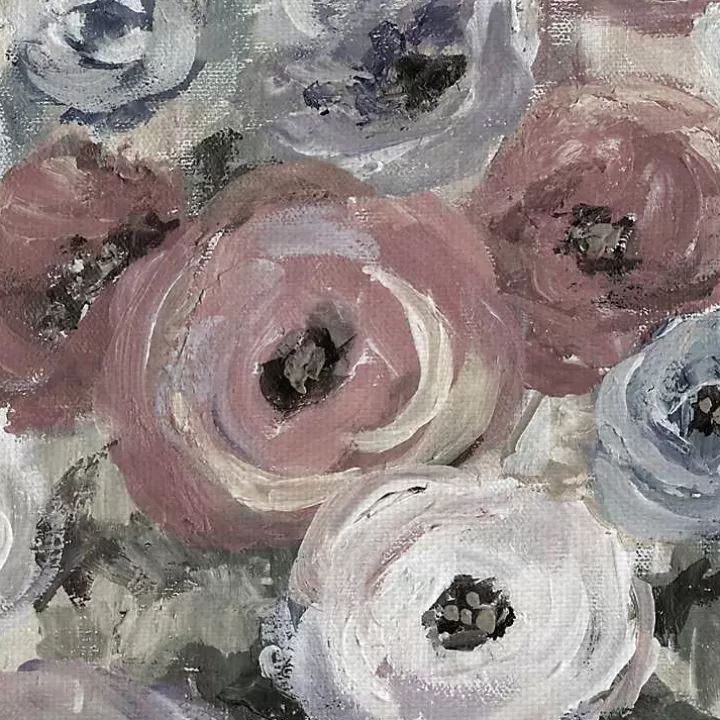 Clearance Soft Bottles and Blooms Canvas Art Print Canvas Art