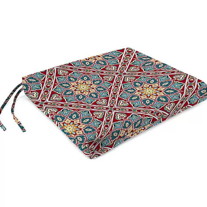 Clearance Solano Flowers Outdoor Seat Cushion Outdoor Cushions & Pillows