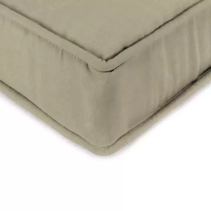 Hot Solid Beige Outdoor Deep Seat Cushion Outdoor Cushions & Pillows