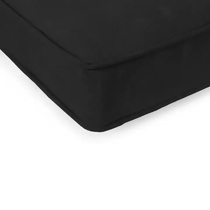 Hot Solid Outdoor Settee Cushion Outdoor Cushions & Pillows