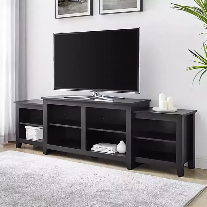 Hot Solid Tiered TV Stand Tv Stands & Media Consoles