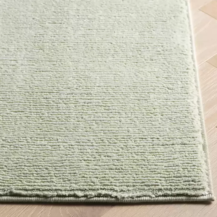 Flash Sale Solid Sage Revive Area Rug, 6x6 Area Rugs