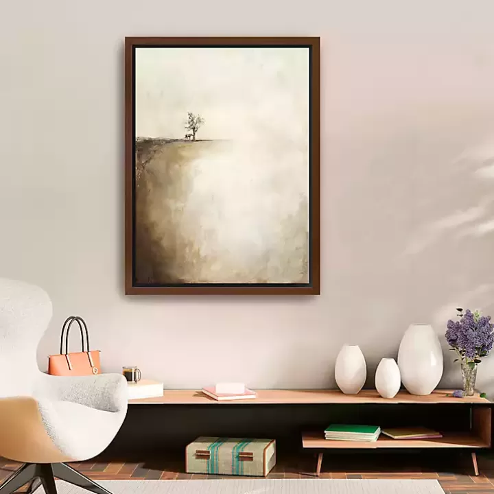 Hot Solitude Framed Canvas Art Print Canvas Art