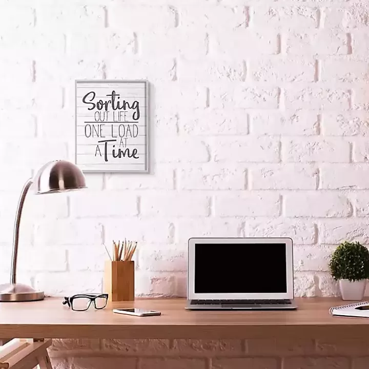 New Sorting Out Life One Load At A Time Wall Plaque Wall Quotes & Signs