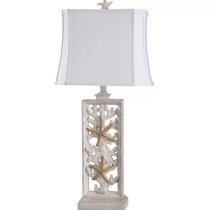 Online South Haven Stacked Starfish Table Lamp Table Lamps