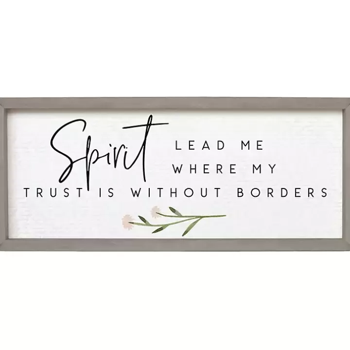 Online Spirit Lead Me Framed Wall Plaque Wall Quotes & Signs