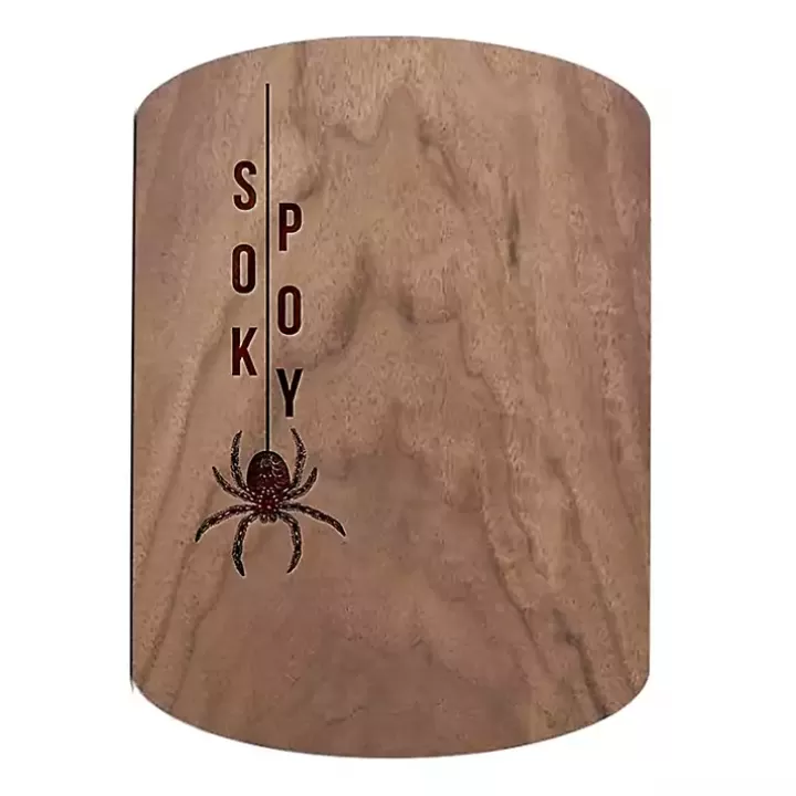 Hot Spooky Spider Walnut Halloween Cutting Board Serving & Entertaining