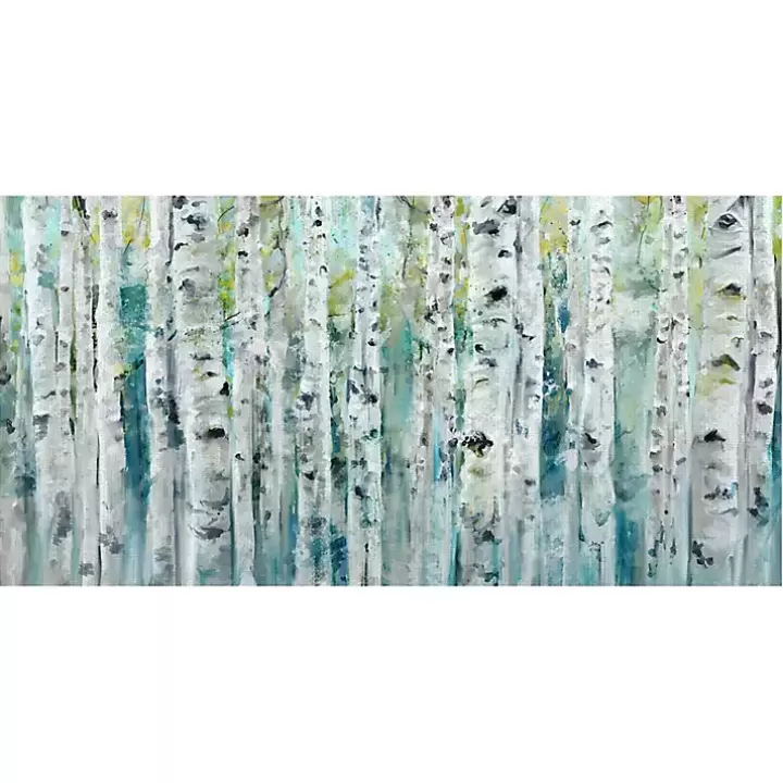 New Spring Birches Canvas Art Print Canvas Art