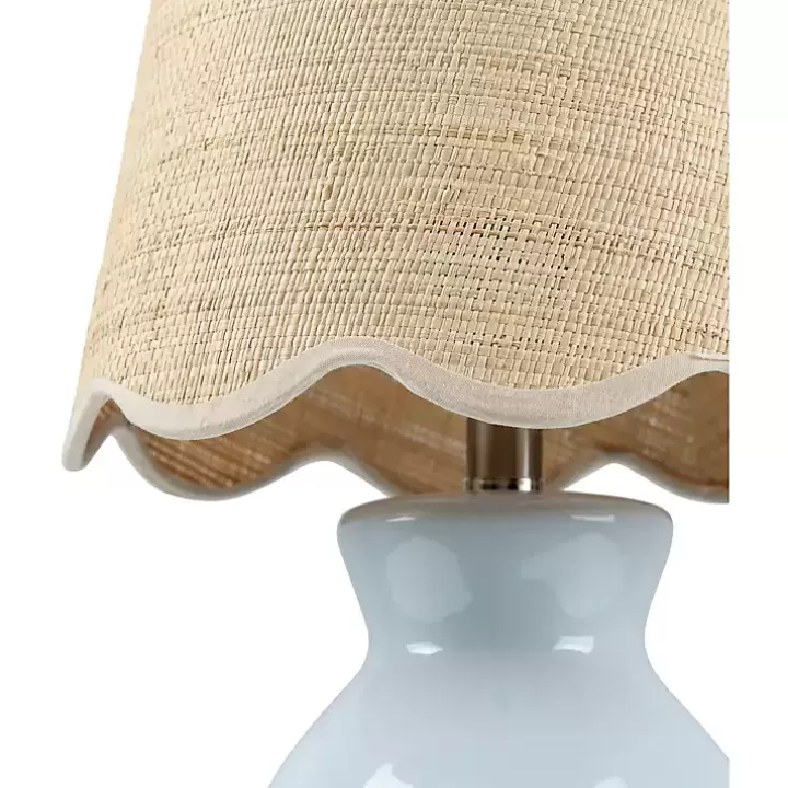 Store Stella Light Mini Table Lamp with Woven Shade Table Lamps