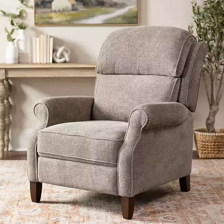 Outlet Stone Handwoven Upholstered Recliner Accent Chairs