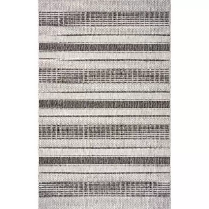 Discount Stripe Weave Sun Shower Outdoor Area Rug, 7x9 Outdoor Rugs