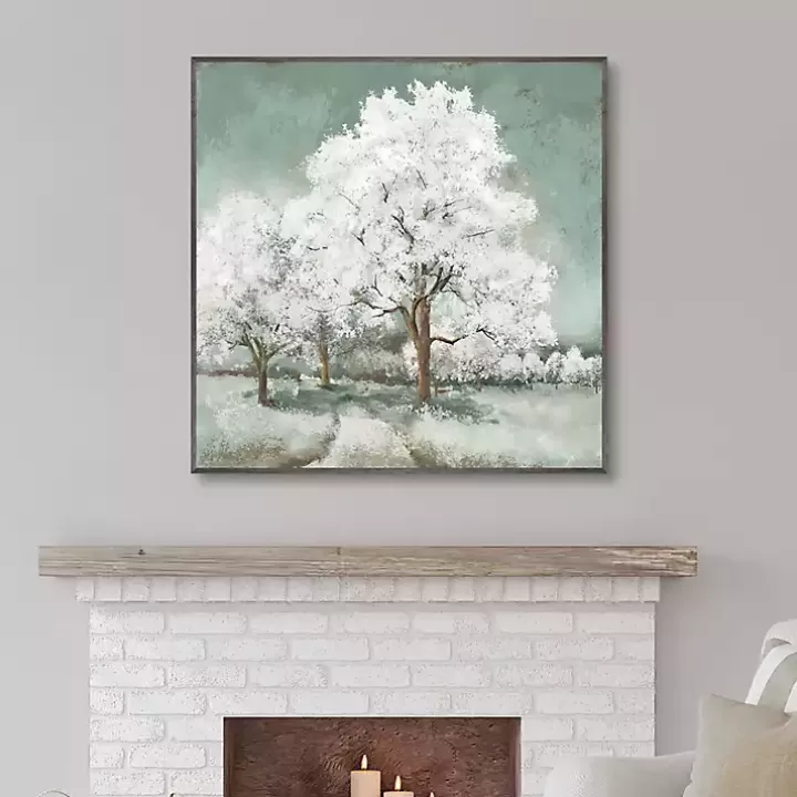 Discount Summer Eve Framed Canvas Art Print Canvas Art