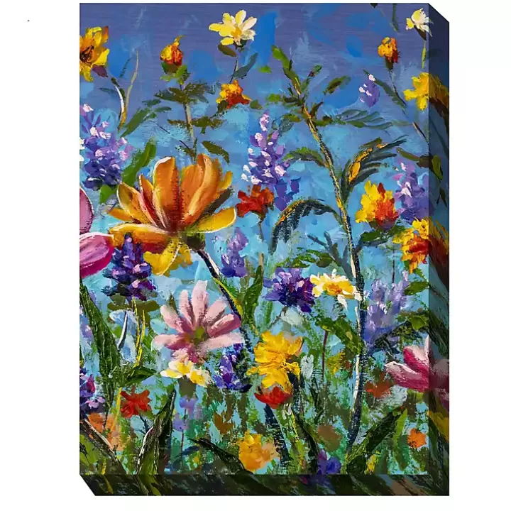 Cheap Summer Heyday Outdoor Canvas Art Print Outdoor Wall Decor