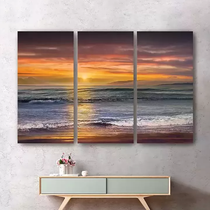 New Sundownn Descanso Beach Canvas Art Prints Canvas Art