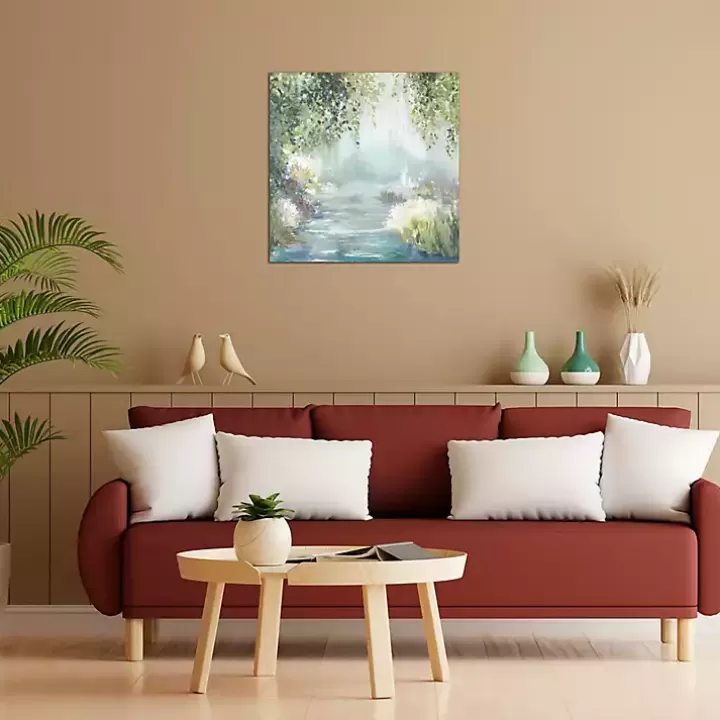 Best Sale Sunny Forest Path Canvas Art Print Canvas Art