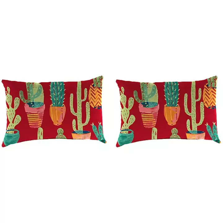 Cheap Sunrise Cetera Outdoor Accent Pillows, Set of 2 Outdoor Cushions & Pillows