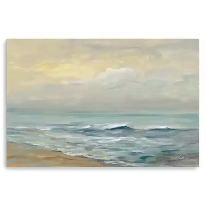 Cheap Sunrise Over The Sea Canvas Art Print Canvas Art