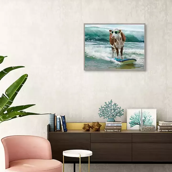 Best Sale Surf & Turf Framed Canvas Art Print Canvas Art