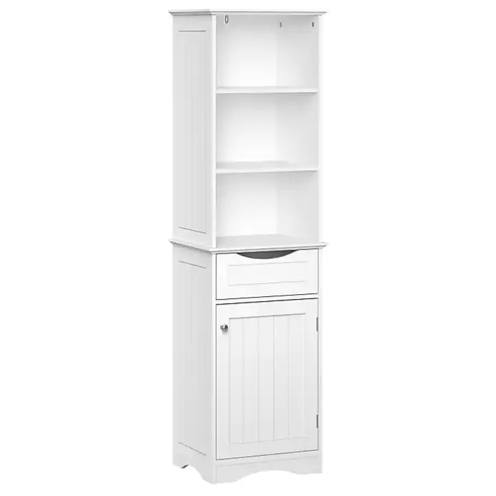 Outlet Tall Open Shelves Cabinet Cabinets & Sideboards