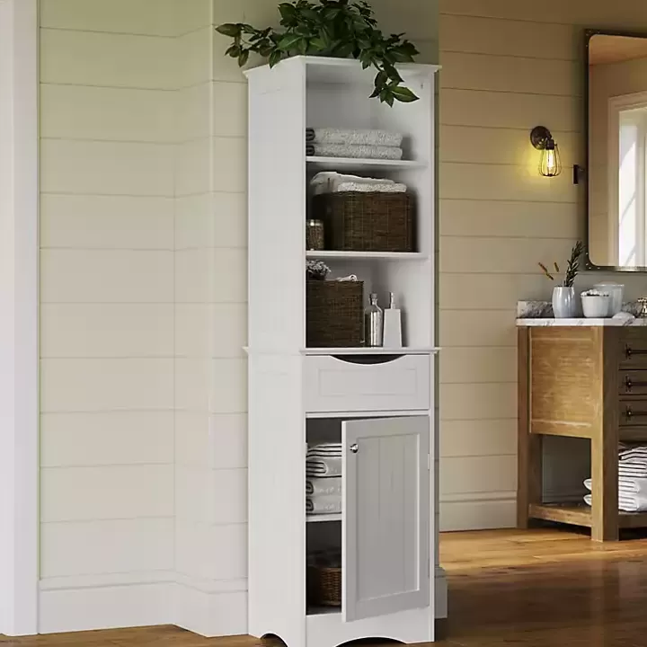 Outlet Tall Open Shelves Cabinet Cabinets & Sideboards