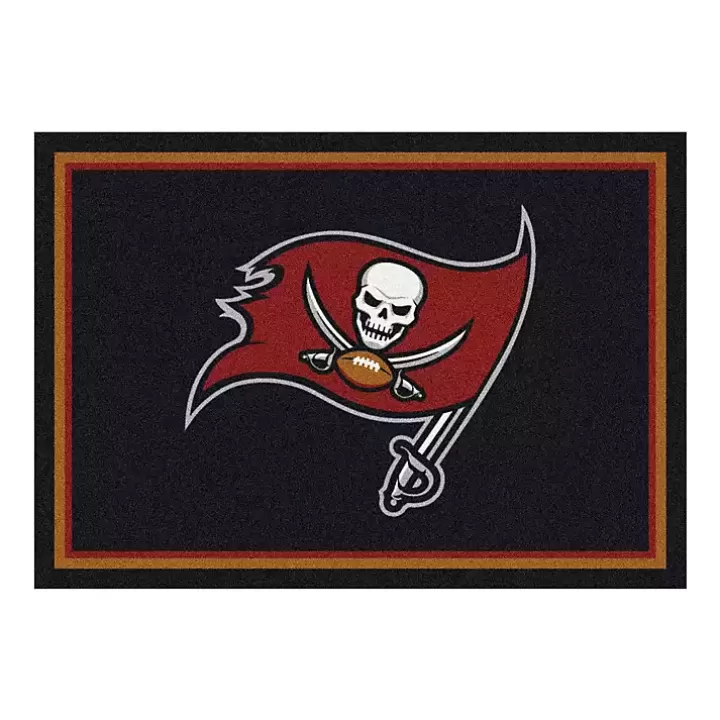 Clearance Tampa Bay Buccaneers Area Rug, 4x6 Area Rugs