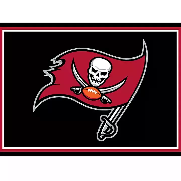 Clearance Tampa Bay Buccaneers Area Rug, 3x4 Area Rugs