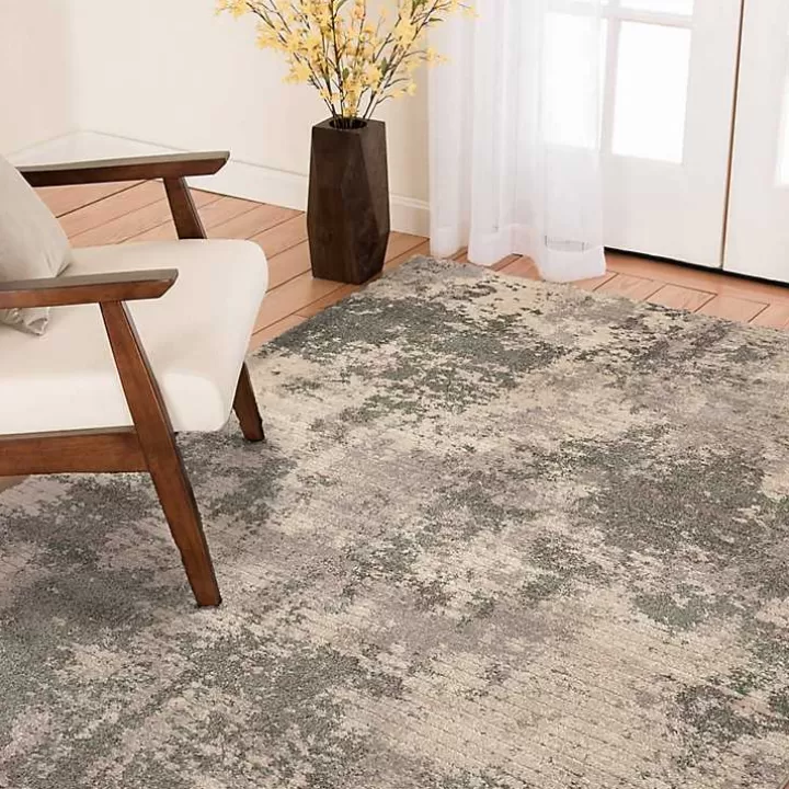 Sale and Black Abstract Livs Area Rug, 5x7 Area Rugs