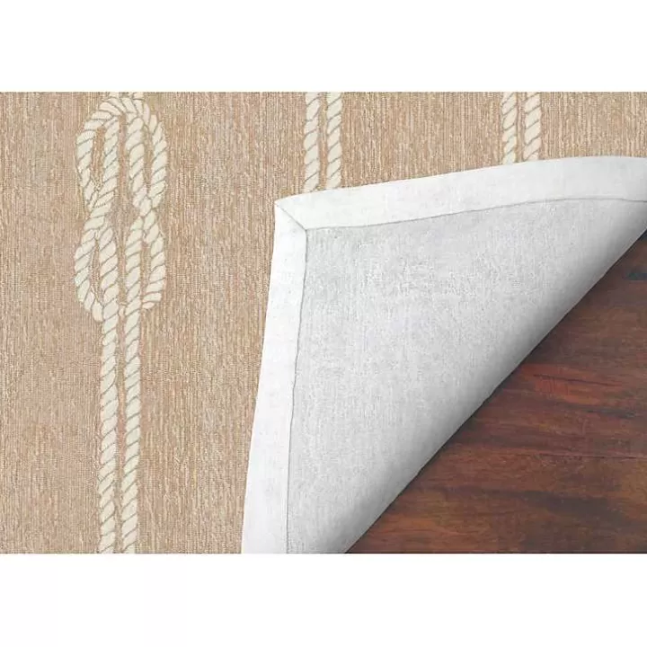 Outlet Nautical Rope Indoor/Outdoor Area Rug, 2x3 Outdoor Rugs