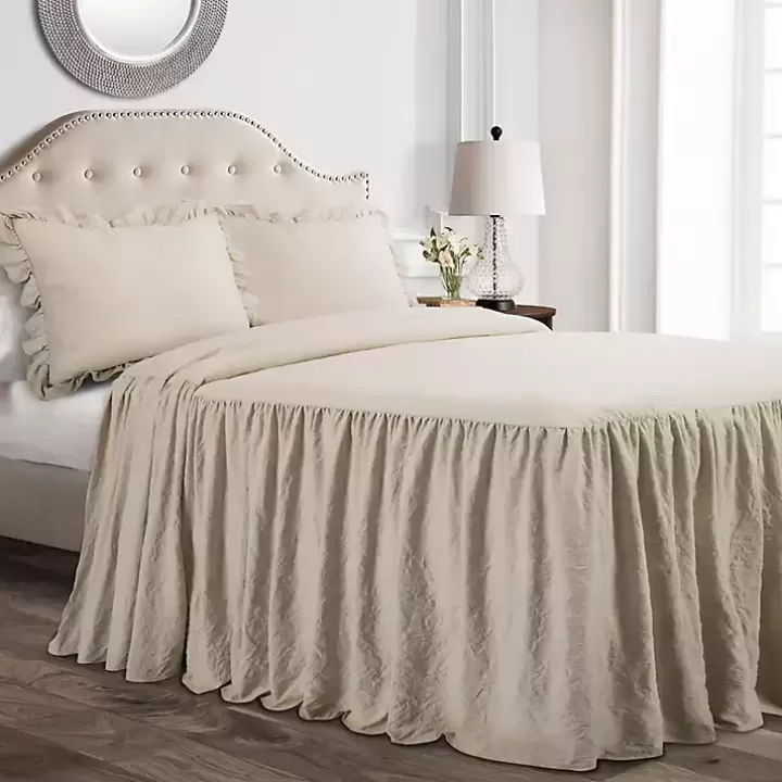 Sale Ruffle Skirt 3-pc. King Comforter Set Comforters