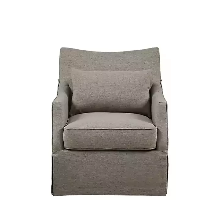 Outlet Skirted Swivel Martha Stewart Accent Chair Accent Chairs