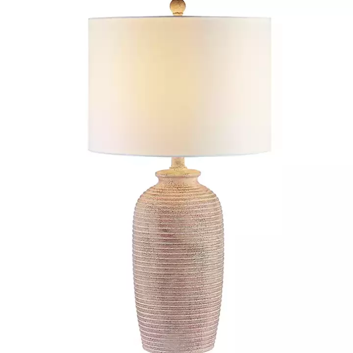 Best Tan Textured Kensin Table Lamp Table Lamps