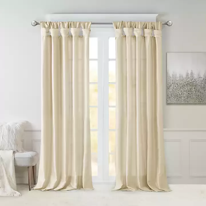 Clearance Twist Top Curtain Panel, 108 in. Curtains & Drapes