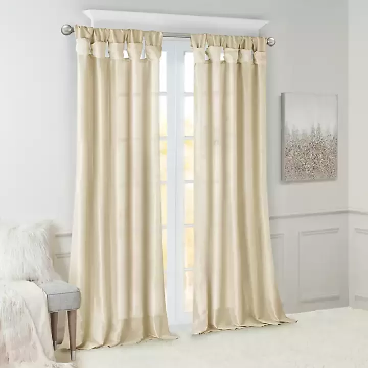 Clearance Twist Top Curtain Panel, 108 in. Curtains & Drapes