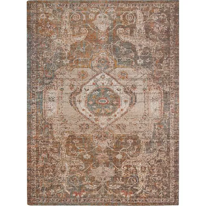 Shop Taupe Eaton Transitional Area Rug, 8x10 Area Rugs