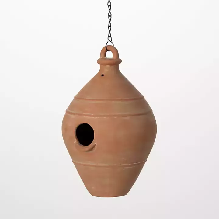 Sale Terracotta Honey Pot Bird Feeder Garden Decor