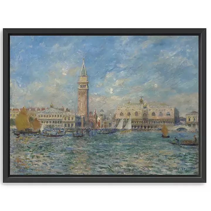 Store The Doge's Palace, Venice Canvas Art Print, 32x42 Canvas Art