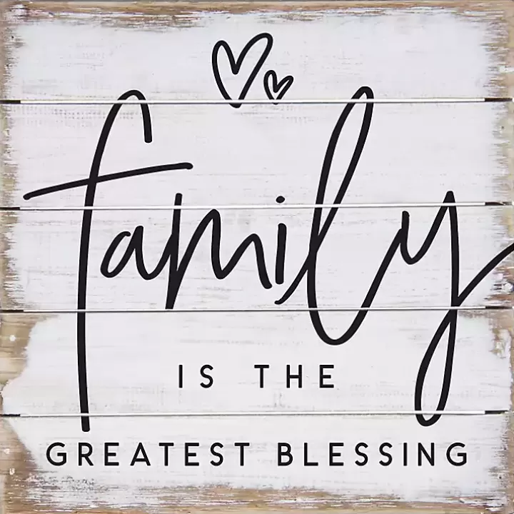 Sale The Greatest Blessing Wood Wall Plaque Wall Quotes & Signs