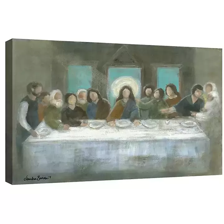 Outlet The Last Supper Canvas Art Print by Chandra Savaso Canvas Art