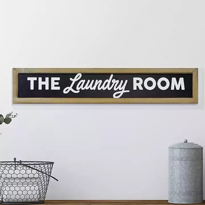 Shop The Laundry Room Framed Wall Sign Wall Quotes & Signs