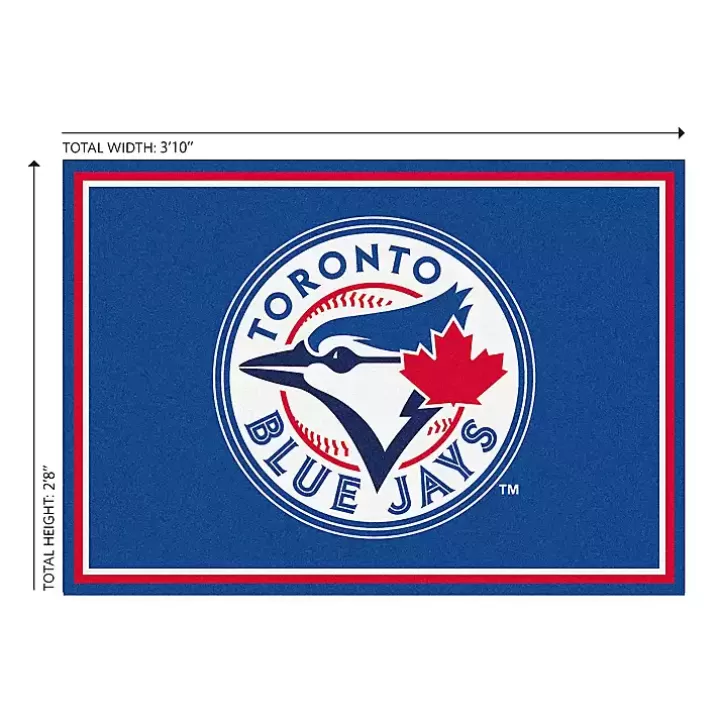 Clearance Toronto Blue Jays Spirit Rug, 3x4 Area Rugs