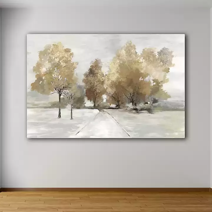 Best Sale Trail Under The Trees Canvas Art Print Canvas Art