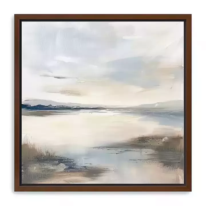 Outlet Tranquil Reflections Framed Canvas Art Print Canvas Art