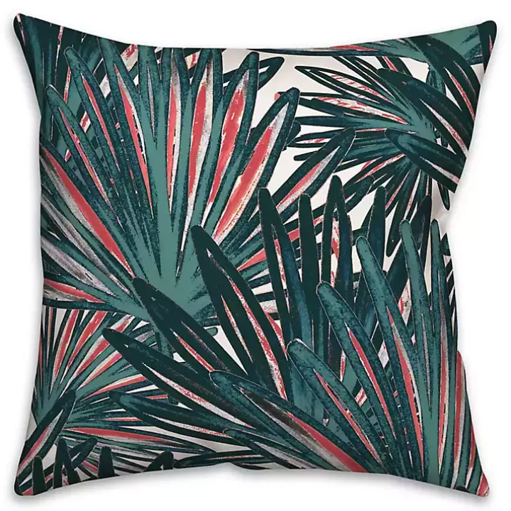 Cheap Tropical Leaves Outdoor Pillow Outdoor Cushions & Pillows