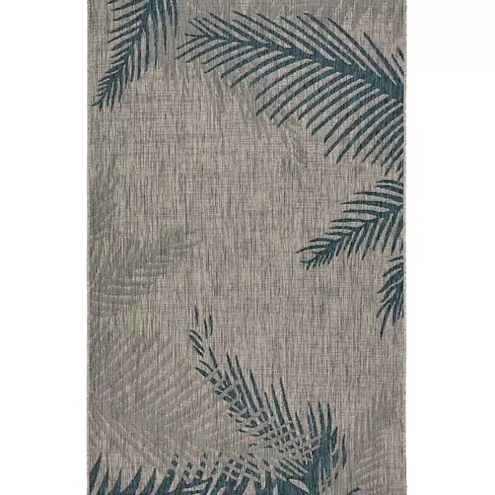 Outlet Tropical Palms Captiva Outdoor Area Rug, 5x7 Outdoor Rugs