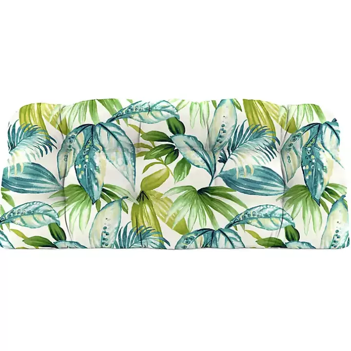 New Tropical 3-pc. Chair and Bench Outdoor Cushion Set Outdoor Cushions & Pillows