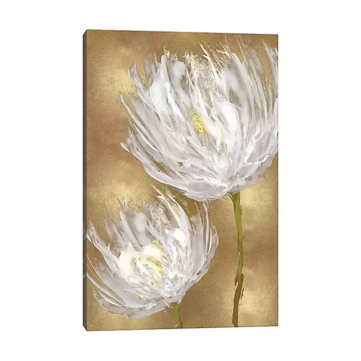 Online Tulips on Gold Canvas Art Print Canvas Art