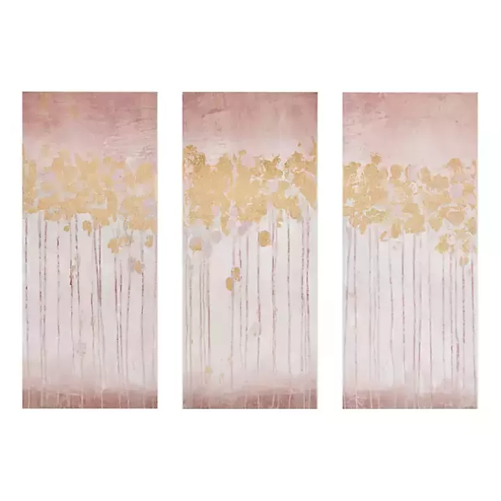 Online Twilight Forest Canvas Art Prints, Set of 3 Canvas Art