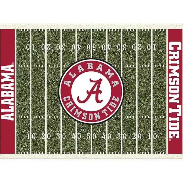 Cheap University of Alabama Home Field Area Rug, 6x8 Area Rugs