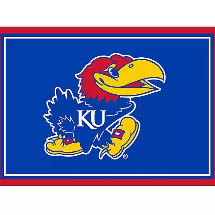 Outlet University of Kansas Area Rug, 3x4 Area Rugs