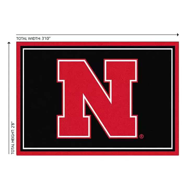 Store University of Nebraska Area Rug, 3x4 Area Rugs